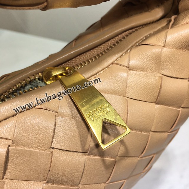 Bottega veneta高端女包 98080 寶緹嘉小號羊皮手工編織女包 BV爆款jodie新版本2代編織打結圓形hobo包  gxz1141